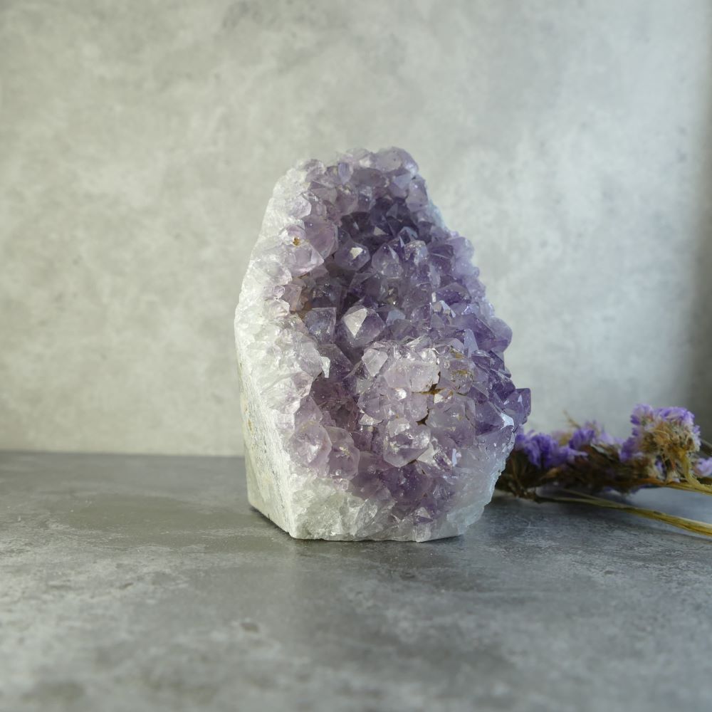 amethyst cluster by dumi's crystals