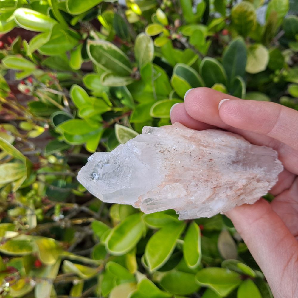 Crystal Magic for Home (Multiple): Dumi's Crystals Pineapple Quartz Clusters (Candle Quartz). Enhance energy & bring clarity (3.8cm x 4.6cm x 10cm). Each unique.