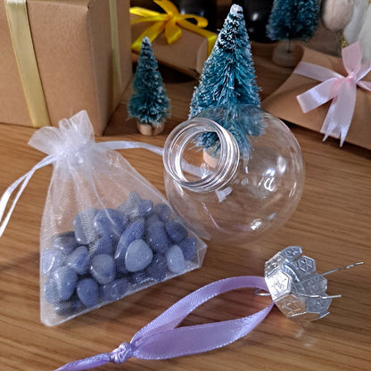 crystal christmas tree decorations bauble dumi's crystals