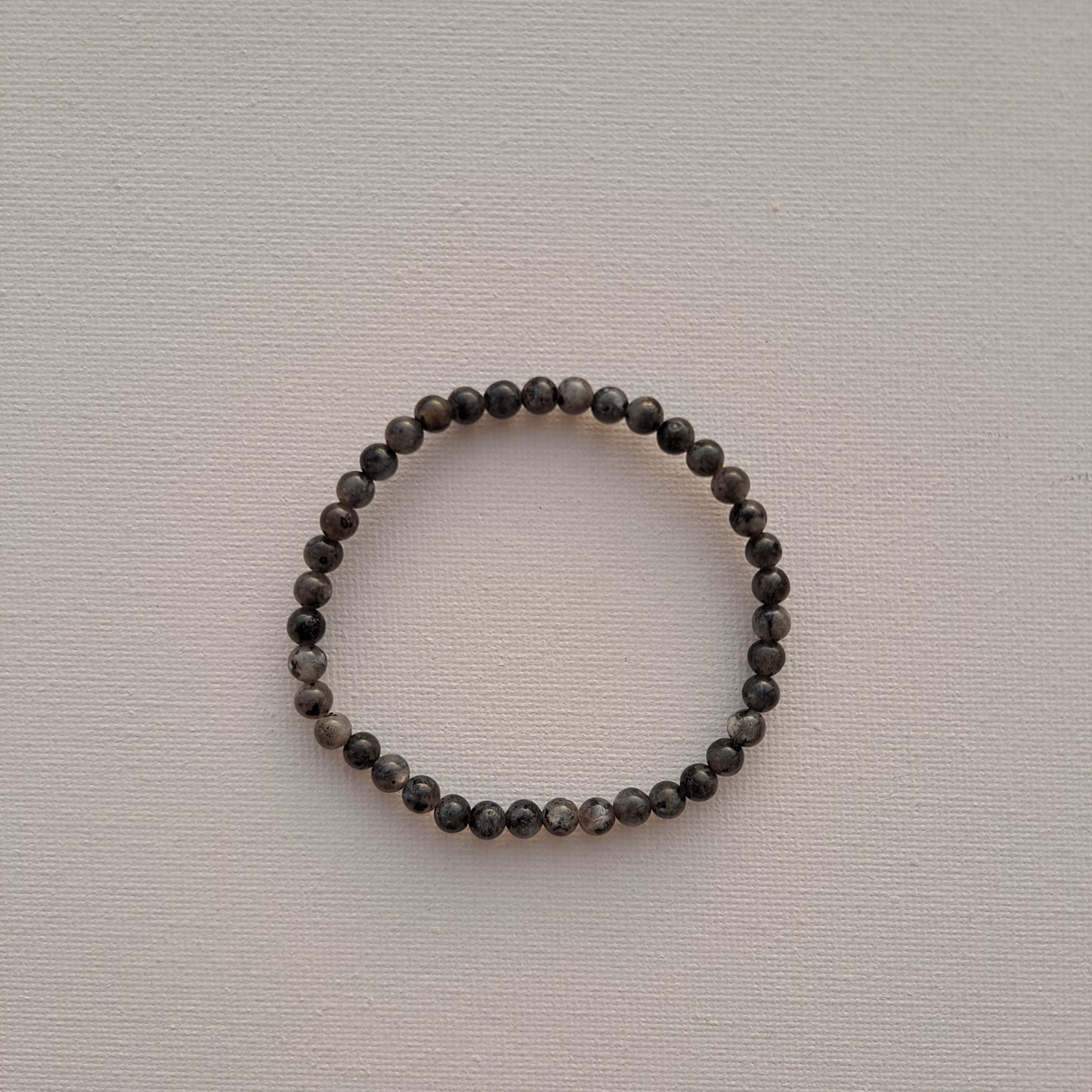 larvikite handmade bead bracelet dumiscrystals