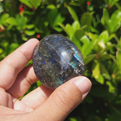 Labradorite Palm Stone #3 | 67g