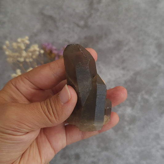 Smoky Quartz Cluster #8 | Grounding, Release & Steady Calm