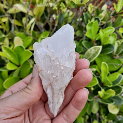 Crystal Magic for Your Home (Multiple): Dumi's Crystals Pineapple Quartz Clusters (Candle Quartz). Enhance energy, bring clarity & peace. Each unique (1.6" x 1.8" x 4").
